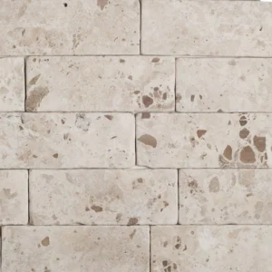 Brick Travertino Nacional Levigado Anticatto