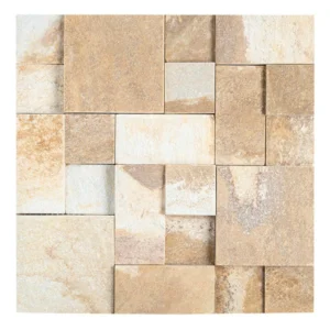 Mosaico Telado 3D São Thomé Mista Amarelada