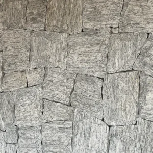 Pedra Madeira Orgânica Clara Acinzentada