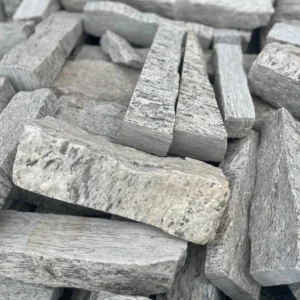 Filetão Rústico Pedra Madeira- Cinza